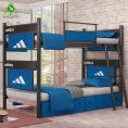 تخت خواب دو طبقه مدل آدیداس رنگ آبی