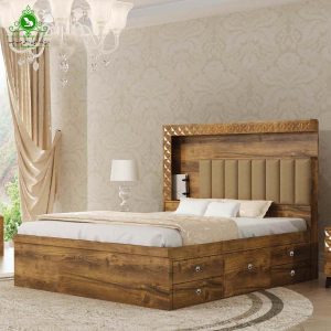 تخت خواب دو نفره مدل پارما