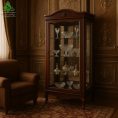 ویترین بوفه مدل رمانتیک دو درب