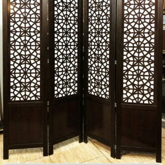 پاراوان طلقی دوجداره ونگه-سفید 4004
