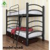 تخت خواب دو طبقه مدل شادی مشکی