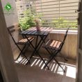 میز ناهارخوری دو نفره تاشو مدل آیکیا