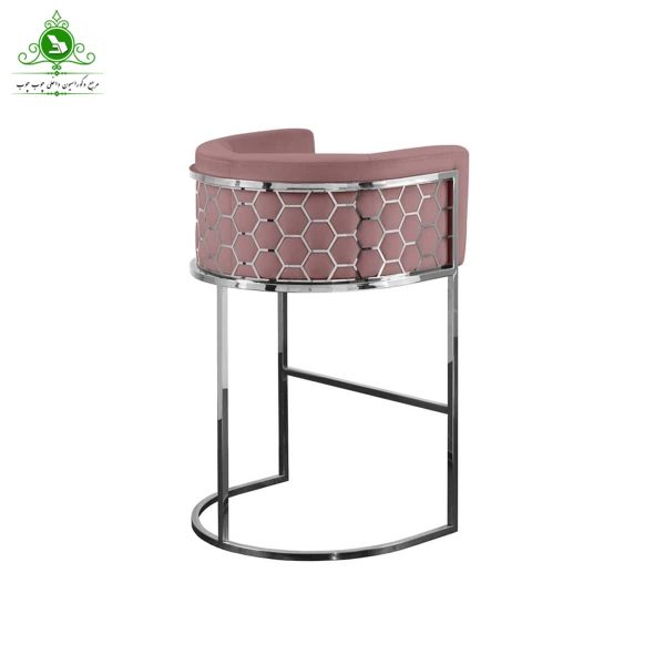 صندلی اپن ثابت مدل کندویی کروم