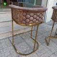 صندلی اپن ثابت مدل کندویی طلایی