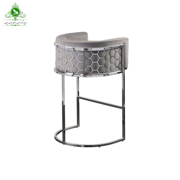 صندلی اپن ثابت مدل کندویی کروم