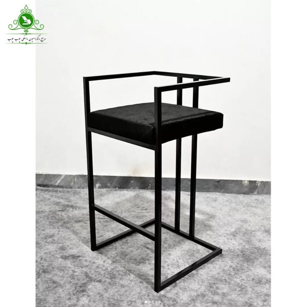 صندلی اپن ثابت مدل ناپل مشکی