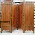 پاراوان ساده عرض 60 آنتیک طلایی