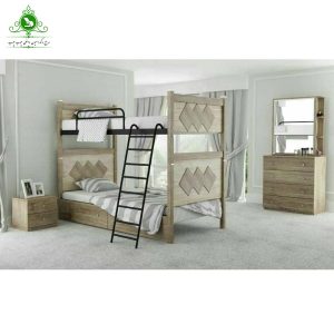 تخت خواب دو طبقه لوزی