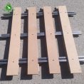 کفی تخت خواب یک نفره مدل نرده ای چوب و فلز
