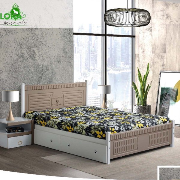 double bed felora(2) تخت خواب دو نفره مدل فلورا