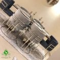 میز و صندلی ناهارخوری شش نفره اسکار
