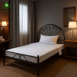 تخت خواب دو نفره مدل طاووسی