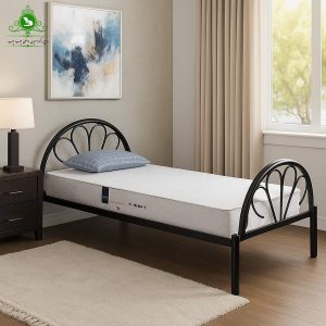 تخت خواب یک نفره مدل طاووسی