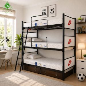 تخت خواب سه طبقه مدل اسپرت