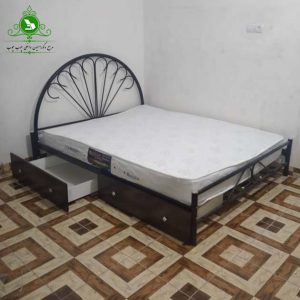 تخت خواب دو نفره طاووسی