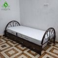 تخت خواب یک نفره طاووسی