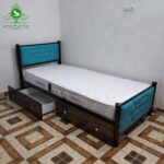 تخت خواب یک نفره لمسه