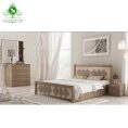 تخت خواب دو نفره مدل لوزی