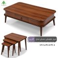 جلو مبلی و عسلی مدل کارین