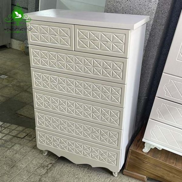 دراور 7 کشو درب وکیوم پایه دار