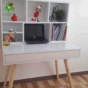 Student Desk 2 Shelf