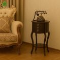 میز تلفن گرد سه کشو مدل دنیز