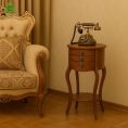 میز تلفن گرد سه کشو مدل دنیز