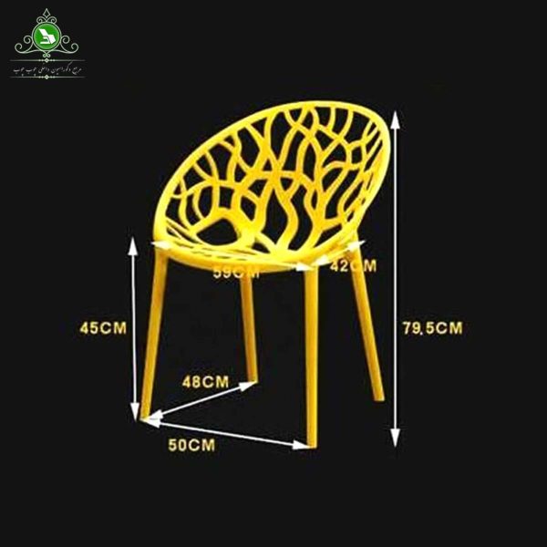 Foliage chair 3 صندلی باغی شاخ و برگی