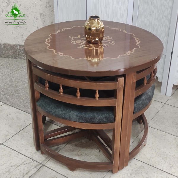 میز ناهارخوری چهار نفره کمجا معرق