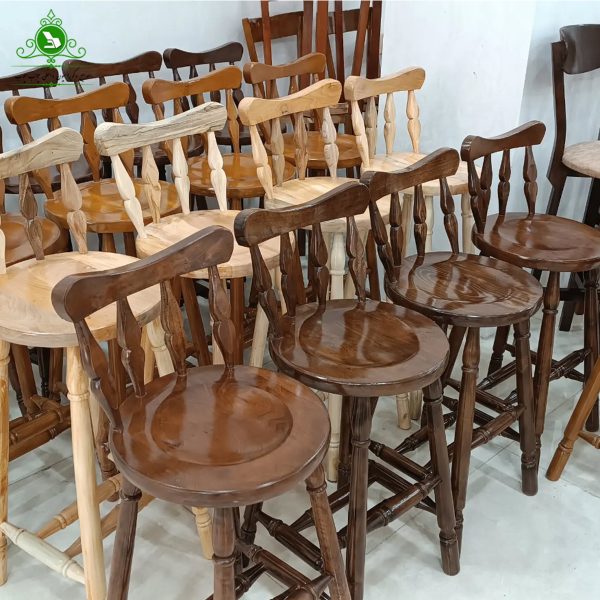 Open rabbit chair 6 صندلی اپن چوبی مدل خرگوشی رنگ بندی