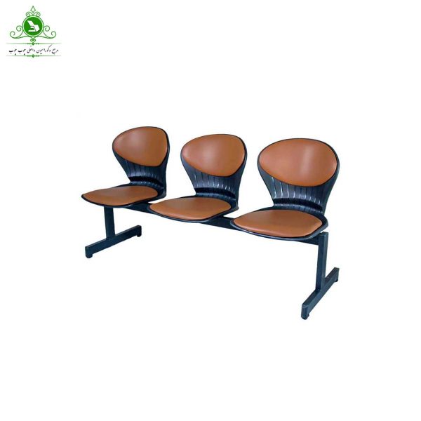 صندلی انتظار صدفی سه نفره
