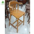 صندلی اپن چوبی مدل تگزاسی رنگ عسلی