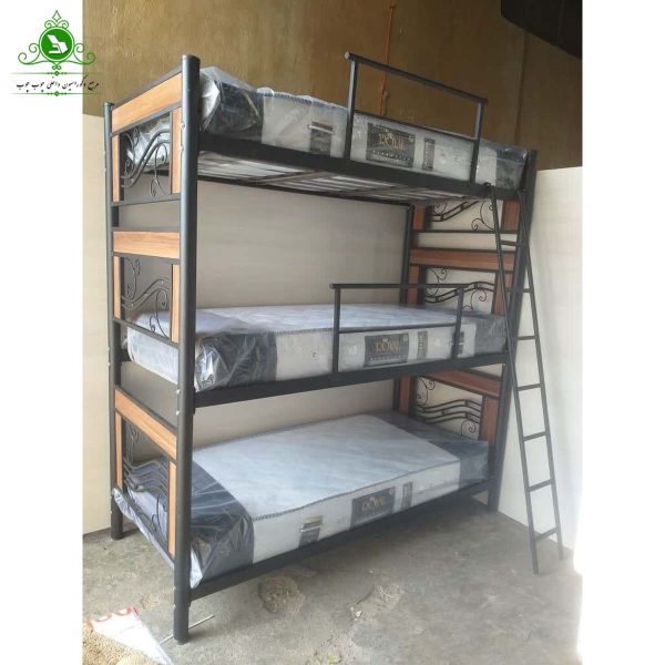 تخت خواب سه طبقه مدل ملودی