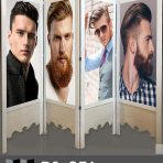 پاراوان تصویری آرایشگاه مردانه PA-651