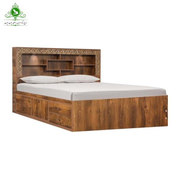 double bed sarina تخت خواب دو نفره باکس خور مدل سارینا