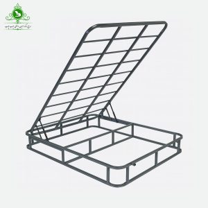 کفی تخت خواب یک و نیم نفره عرض 120 جکدار تمام کلاف