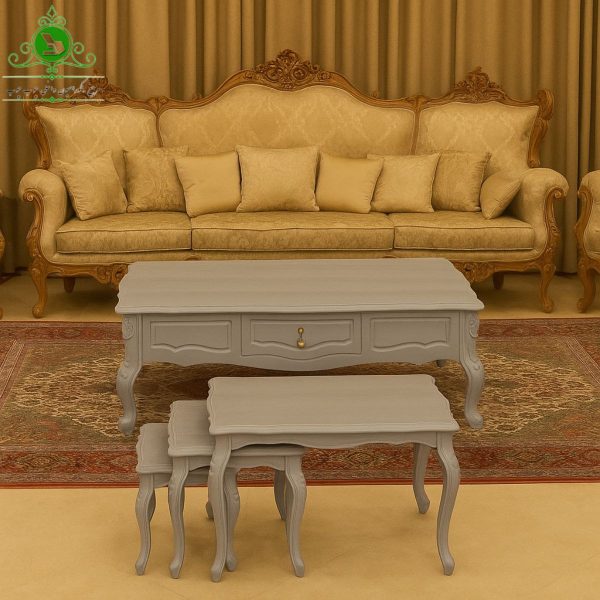 میز جلو مبلی عسلی مدل مینو