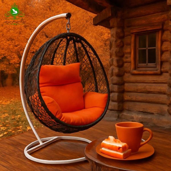 تاب ریلکسی مدل زنبوری رنگ نارنجی