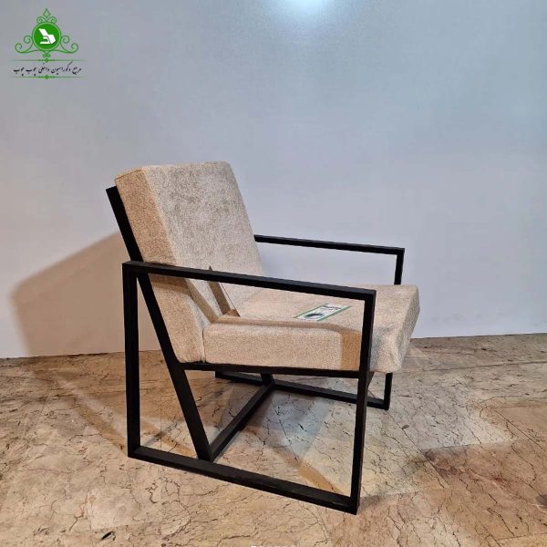 مبل اداری تک نفره فلزی مدل تدی