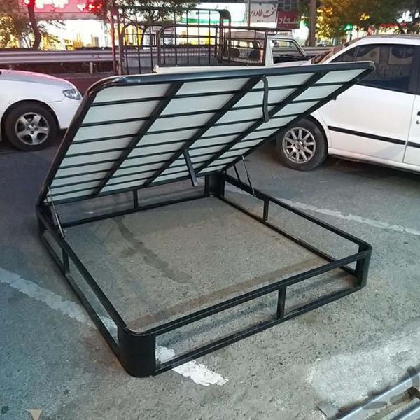 Jacked double bed with MDF sheet 3 کفی تخت خواب دو نفره جکدار تمام کلاف