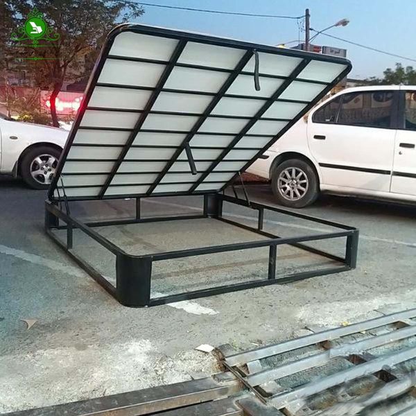 Jacked double bed with MDF sheet 5 کفی تخت خواب دو نفره جکدار تمام کلاف