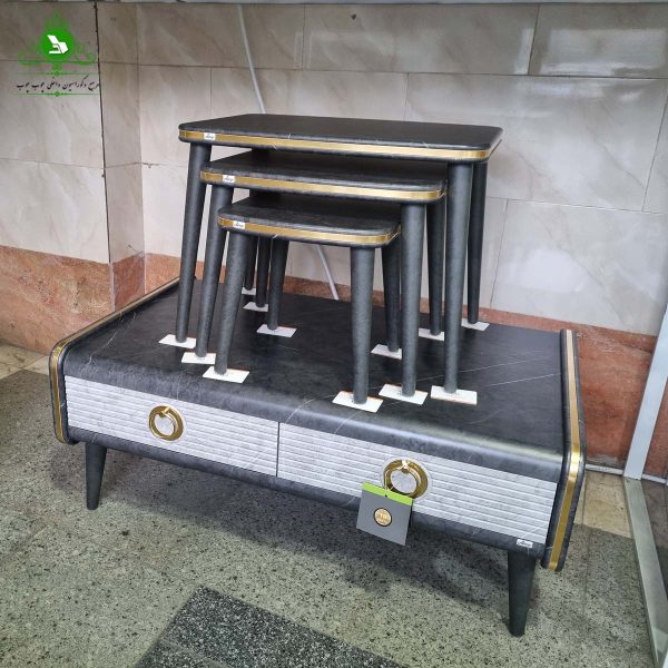 جلو مبلی عسلی مدل لوکا