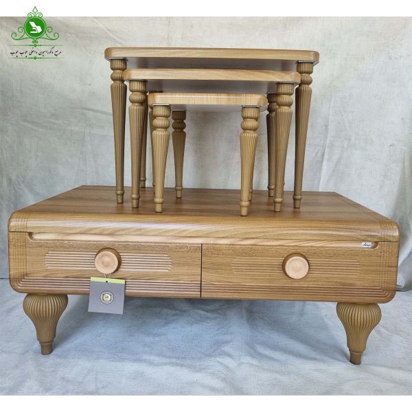 جلو مبلی و عسلی مدل لوتوس