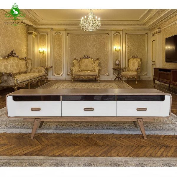 میز و تلویزیون مدل استلا