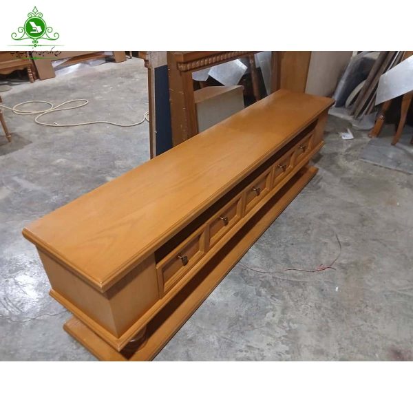 میز تلویزیون عرض 2 متر چوبی مدل کسری