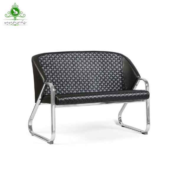 مبل اداری دو نفره مدل آنتیک کروم