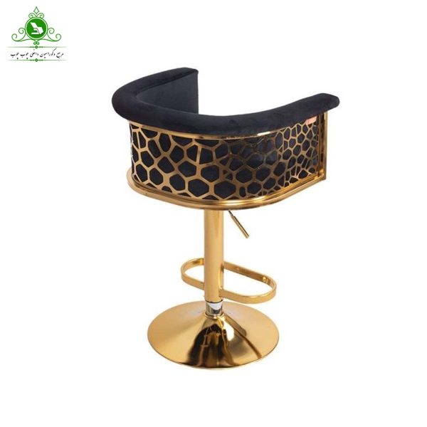 open chair stone 3-min (1) صندلی اپن جکدار مدل سنگی طلایی
