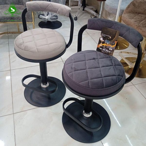 صندلی اپن جکدار مدل زیمر چستری پشتی دار مشکی