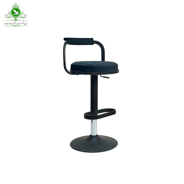 صندلی اپن جکدار مدل زیمر چستری پشتی دار مشکی