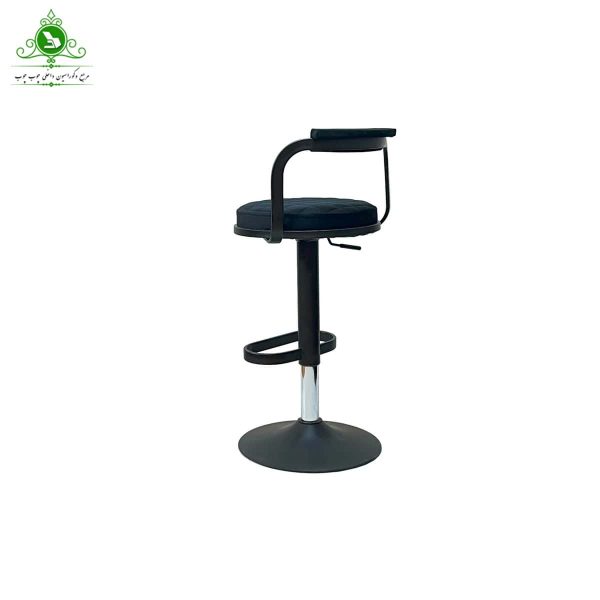 صندلی اپن جکدار مدل زیمر چستری پشتی دار مشکی